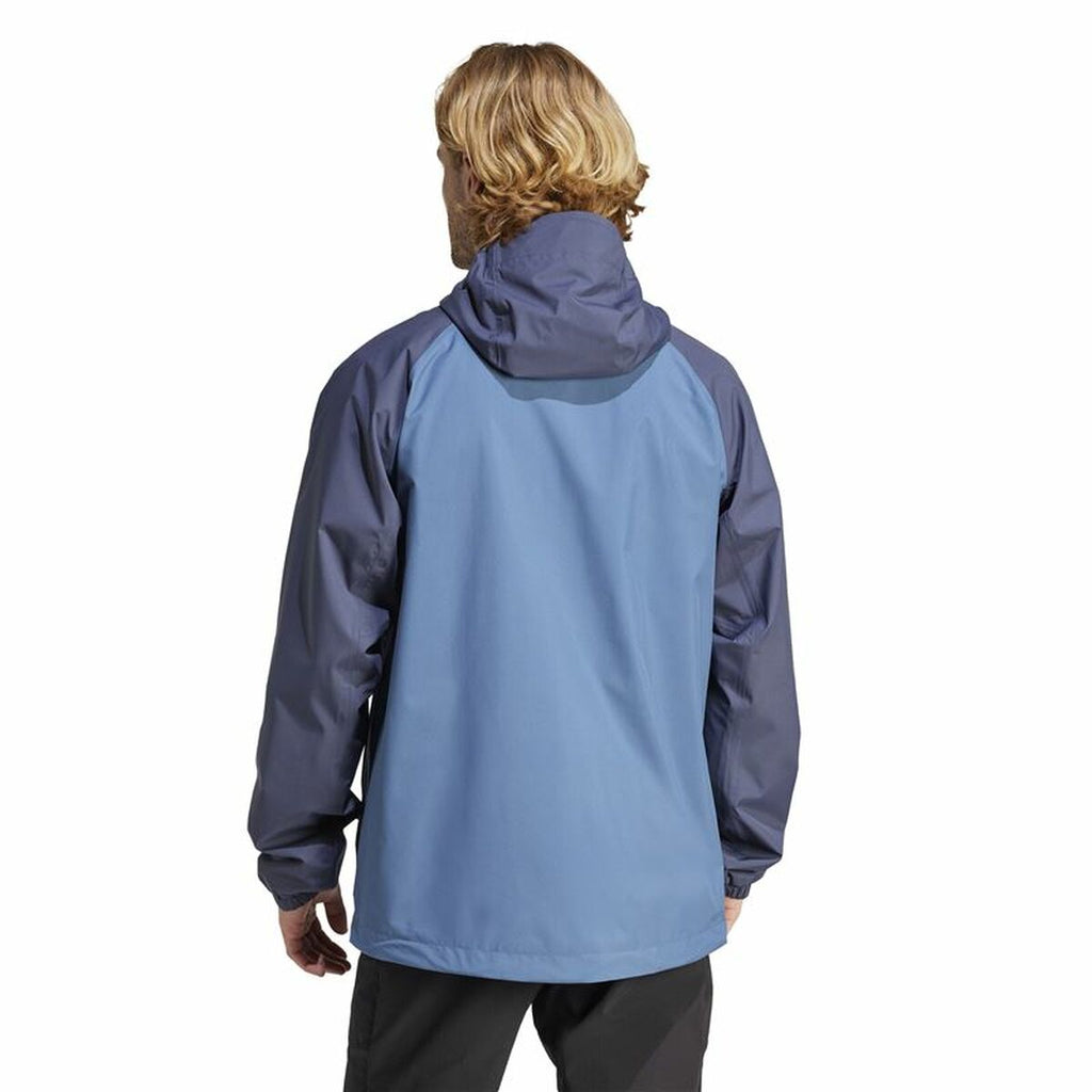 Men's Sports Jacket Adidas Multi 2L Rain Blue-3