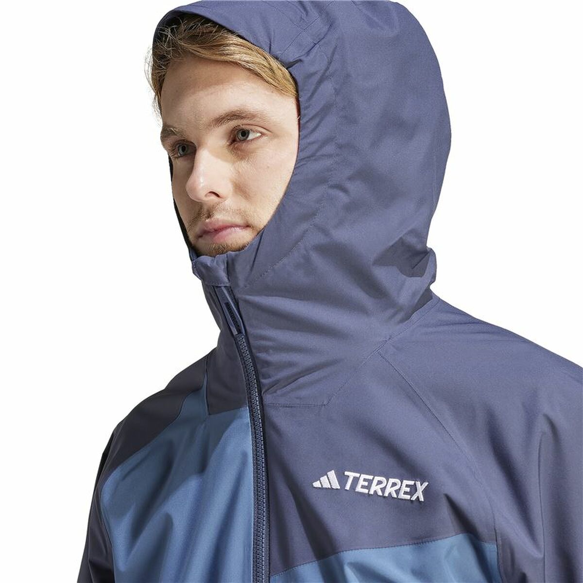 Men's Sports Jacket Adidas Multi 2L Rain Blue-2