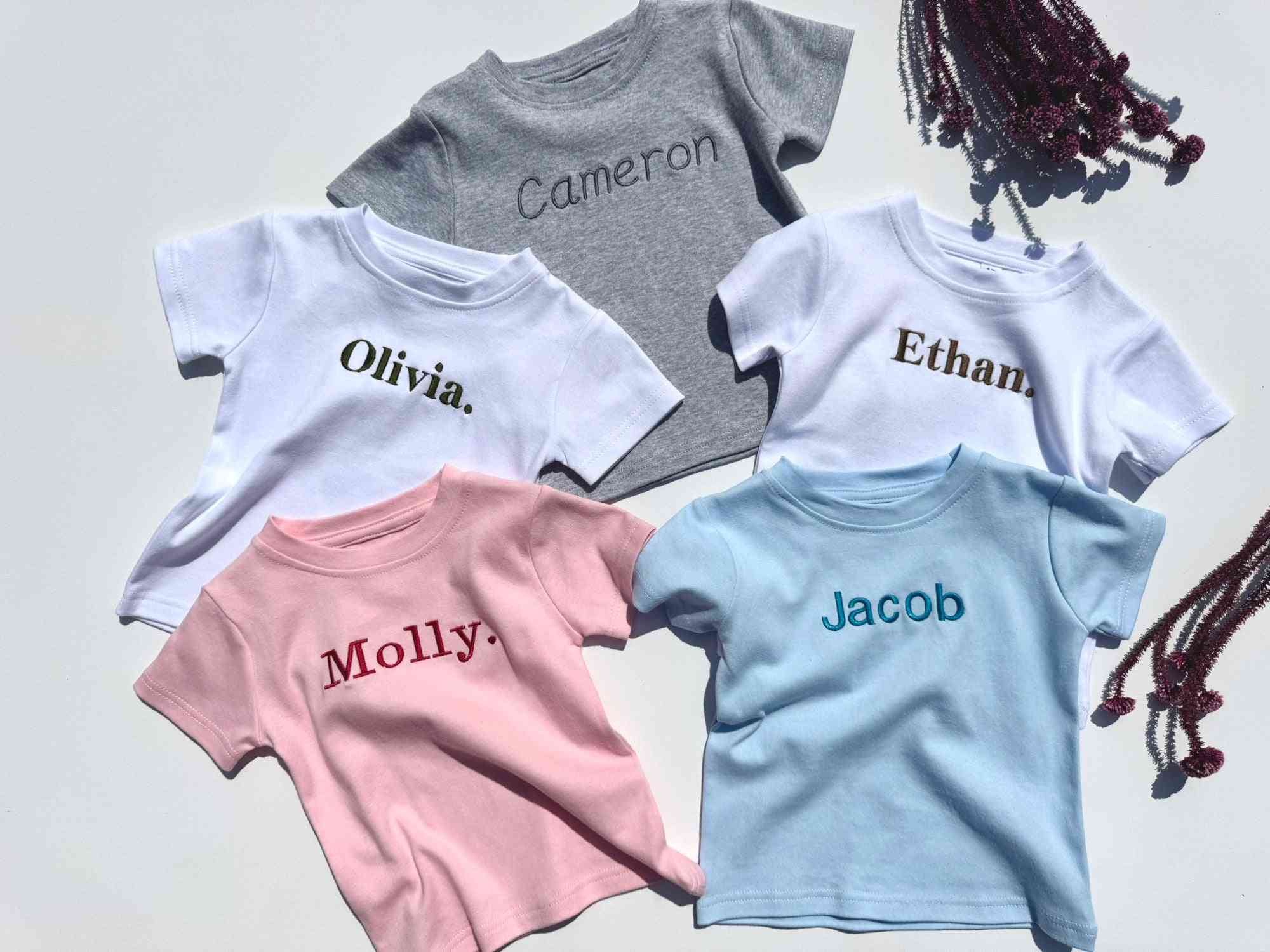 Ballet Pink Premium Crewneck Personalised T-shirt-2